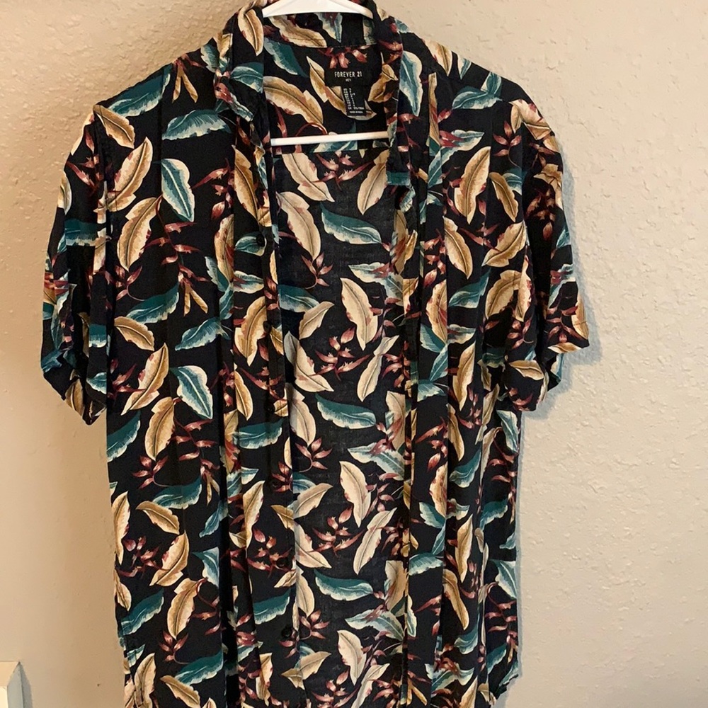 Forever 21 button up shirt